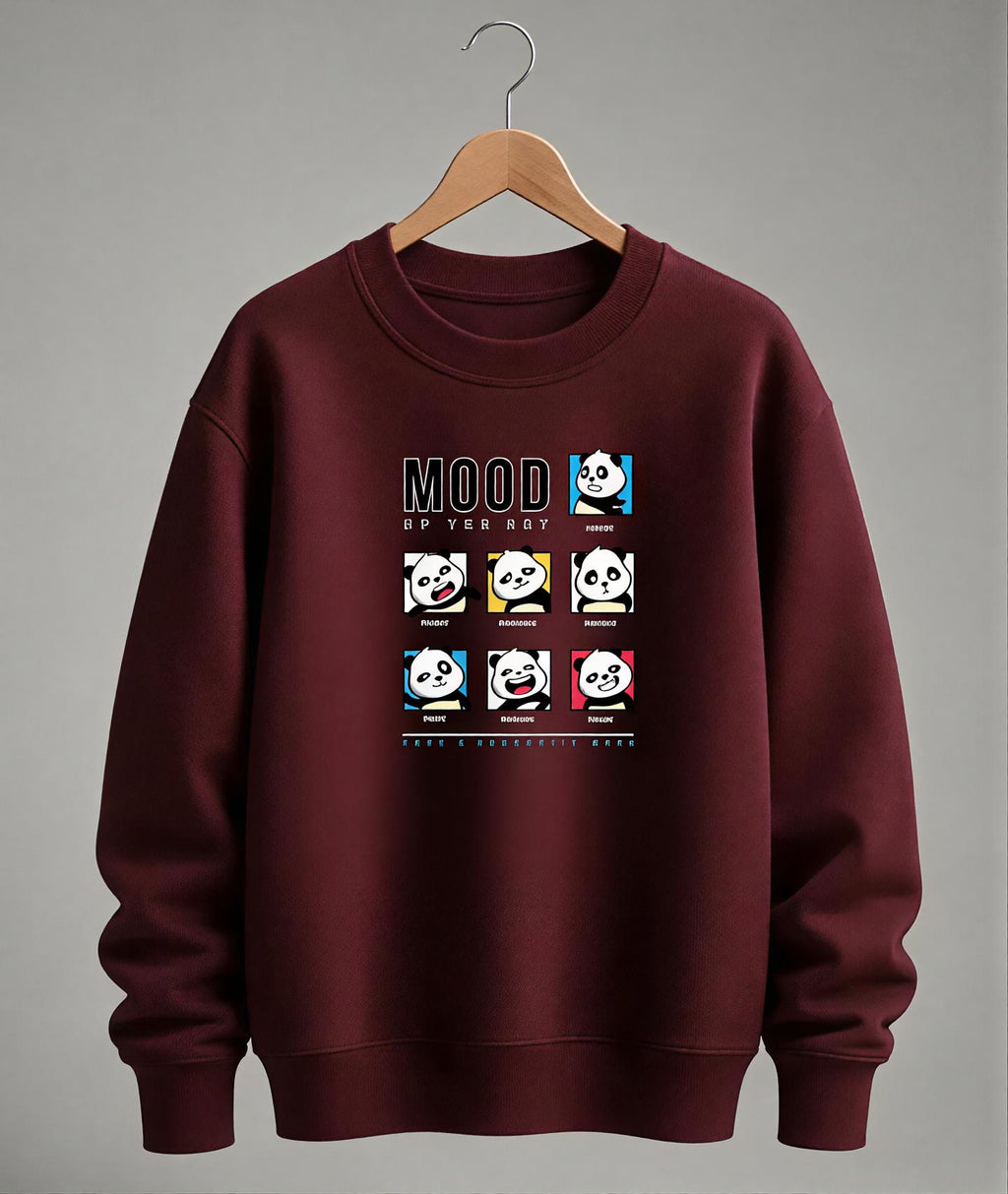 Men's full sleeve T-shirt with chest print casual wear